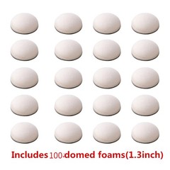 Ink Blending Round Head Foams 80 PCS Replacement Refill for Scrapbooking