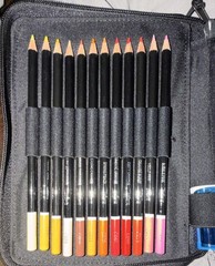 ColorIt Artists’ Colored Pencil/Crayon Set Multicolor with Carrying Case