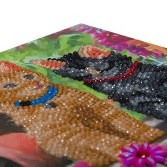 CraftBuddyUS CCK-A53: “Cat Friends” Crystal Art Card 18 x18cm
