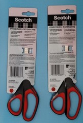 Scotch 8″ Precision Scissors, Great for Everyday Use (1448) Pack Of 2
