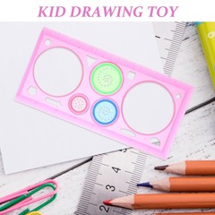 Milisten 12 Pcs Primary Shapes Template Set,12 Pieces Drawing Stencils Template