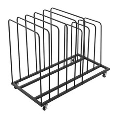 Art Drying Rack with Wheels ?C Spacious, Sturdy, and Stylish Design