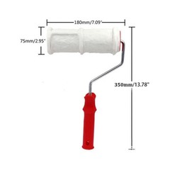 Tookie Embossed Paint Roller, 8 Inch Brick free size, As Picture Show
