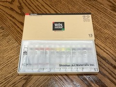 ShinHan Art Materials Professional Watercolor Paint Set 7.5ml 13 Colors In Box