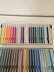 Vintage Prismacolor Nupastel 48 & 24 Art Stix Color Pastel Set Sanford USA