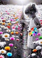 Painting Flowers DIY Full Round Drill 30x40cm Diamond Painting
