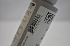 Golden Fluid Acrylics Iridescent Silver Fine Mixture 4oz Bottle 2457-4 Series 5