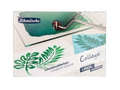Schmincke – College Linol, linoleum printing set with 5 x 75 ml tubes, 84 001…