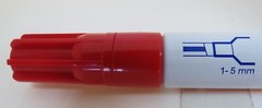 EDDING 3300 REFILLABLE PERMANENT MARKER 1-5MM COL. 002 RED NEW