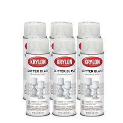 KRYLON 3804 — Glitter Blast Diamond Dust 5.75 oz DIY Series Case of Six