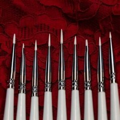 GhosTiny Fine Detail Paint Brush Set For Miniatures Ghost Brushes