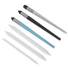 6 Pcs Small Paint Brush Soft Pastel Blending Tools Artist Brushes Shading