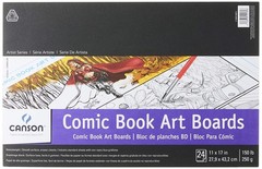 Artist Series Comic Paper, Art Board, Foldover Pad, 11×17 inches, 24 Sheets (…