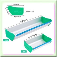 Dual Edge Aluminum Alloy Scoop Coater in 4 and 8 inches