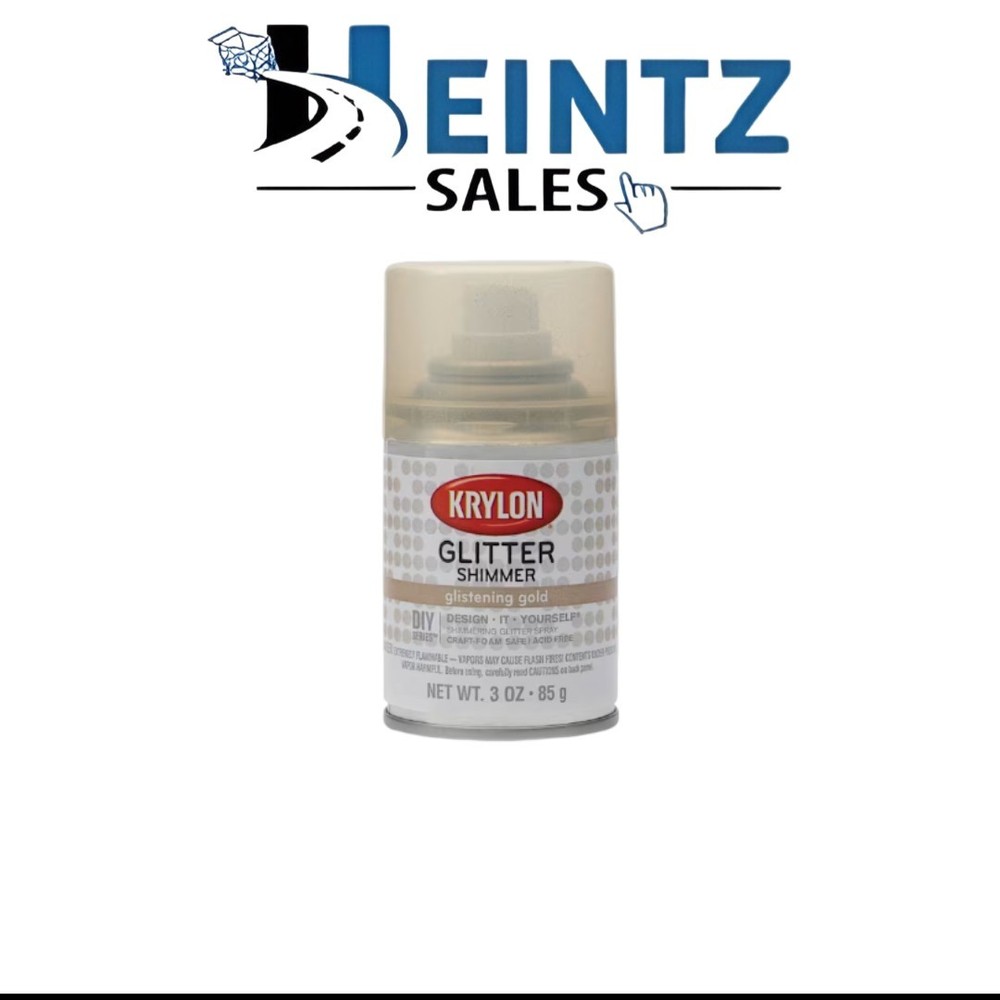 KRYLON 401 — Glitter Shimmer Glistening Gold 3 oz