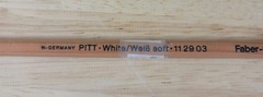 Vintage Conte A Paris France PASTEL COLORED PENCILS Lot of 12 White Soft