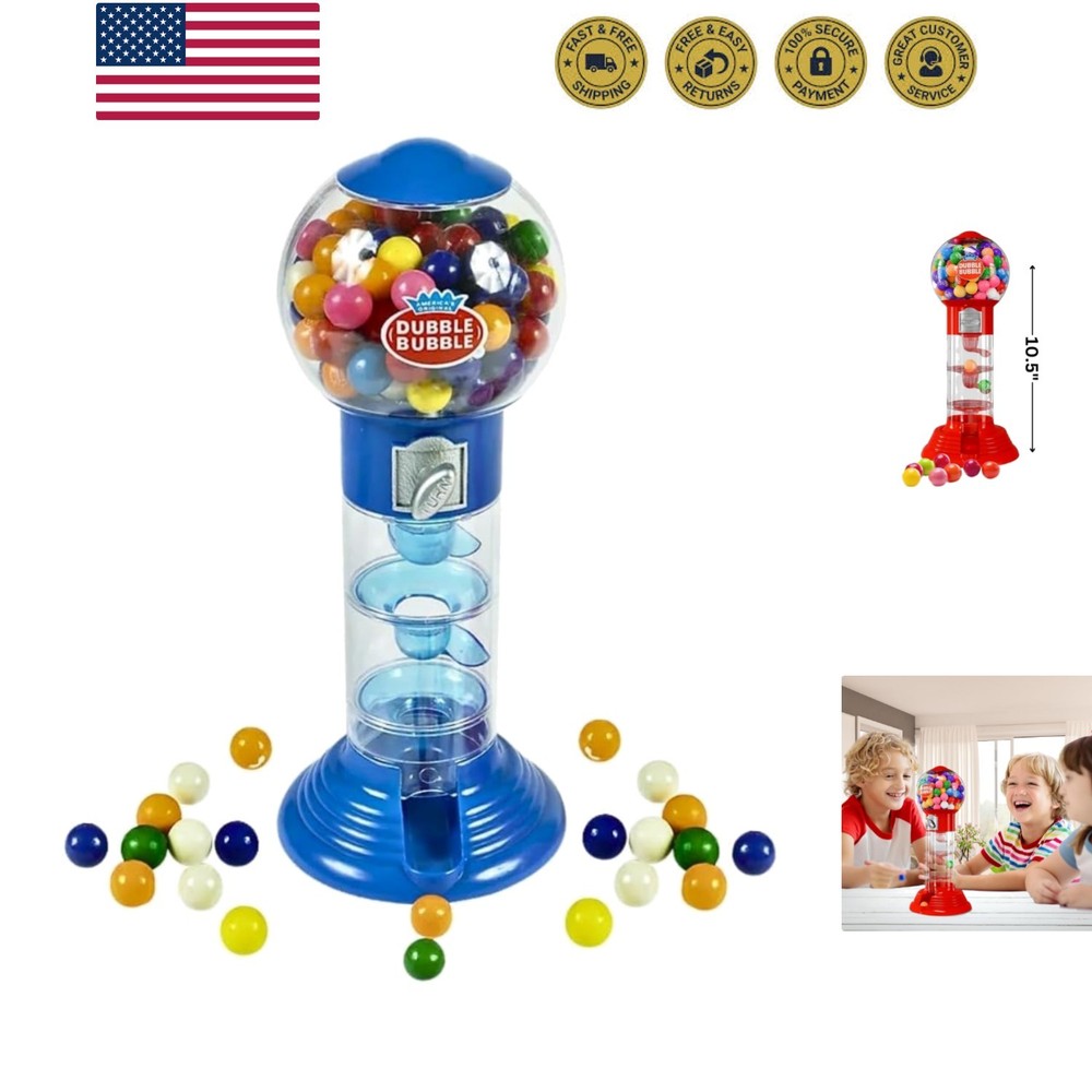 10.5 Inch Spiral Fun Gumball Bank | Colors May Vary | One Piece