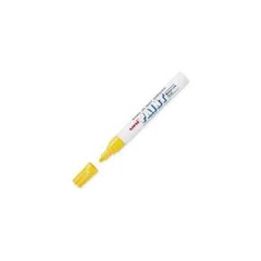 Uni-Ball Oil Base Fine Line Permanent Marker – Yellow 63605 PX-20