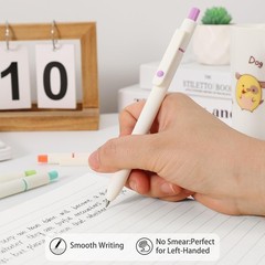 Stylish 5-Count Gel Pens with Quick Dry Ink – Ideal for School & Office Supplies