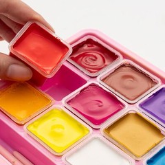 HIMI Gouache Paints Set, 18 Colors, 30g, jelly gouache paint set, Non Toxic P…