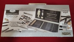 NIB Royal & Langnickel Essentials Sketching Beginners Art Set 66 pcs New/Sealed