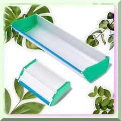 Dual Edge Aluminum Alloy Scoop Coater in 4 and 8 inches