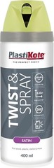 SPRAY PAINT PLASTIKOTE TWIST & SPRAY 400ML CHALK MATT SATIN GLOSS PRIMER SEALER