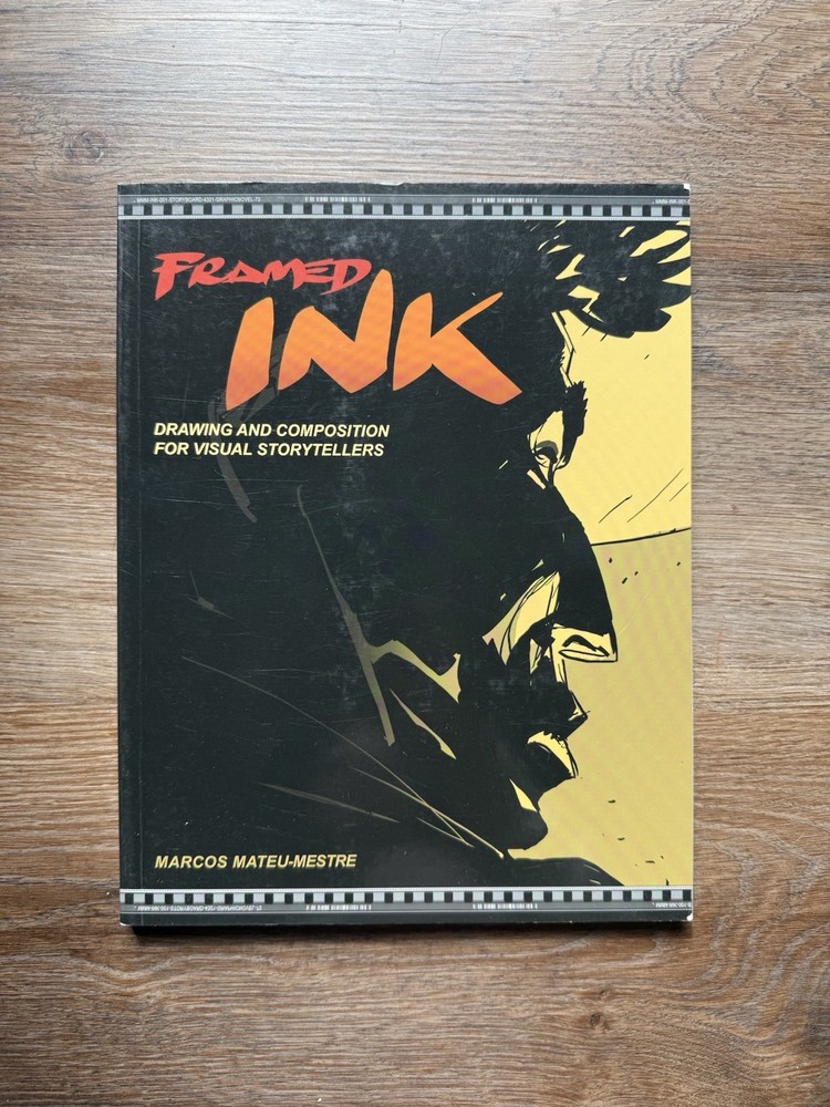 Framed Ink Drawing & Composition Visual Storytelling Marcos Mateu Mestre