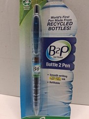 Pilot B2P Bottle-2-Pen Recycled Retractable Gel Ink Pen Black Ink .7mm 31601