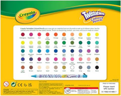 Twistables Colored Pencil Set (50Ct), Cool Back to School Supplies for Kids, No