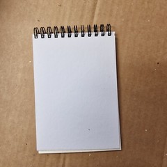 A6 Rough Surface Pad – 300gsm – A6 – Natural White – 12 Sheets – UK – Free P&P