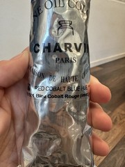 CHARVIN Paris 150ml Oil Paint Red Cobalt Blue Hue ￼ Made in France