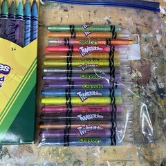 Crayola Twistables Colored Pencil Lot Box Of 30 And 16 Loose 2015 Artsy