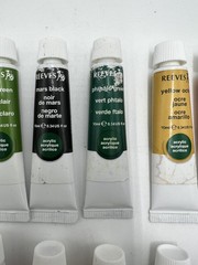 Reeves Acrylic Paint 10ml Lot of 18 Tubes, Unused