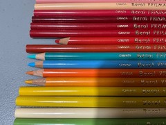 VINTAGE Canada Prismacolor BEROL (no logo) – Set no 960 – 60 pencils – COMPLETE