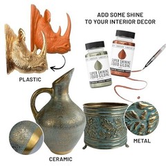 Fast Drying Liquid Silver Leaf Paint – Alcohol Based, 3.38 fl oz for Crafting