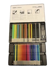 VINTAHE CARB OTHELLO STABILO Colored Charcoal Pencils / 45 – READ