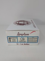 (12) 1 Oz Bottles Of Angelus 2-Thin Thinner For Angelus Paint New