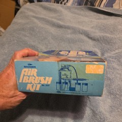 Vintage Badger 200-3 Airbrush Set Open Box