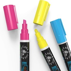 Versatile 8-Pack Chalk Markers – Safe for Kids & Perfect for Non-Porous Surfaces