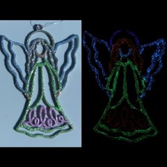 Glow in the DARK DayVisible UV Black Light Graffiti Art 1/2oz x 6 FREE UV KEY