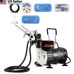VEVOR Airbrush Kit, Professional Big-Professional, 3 Airbrushes Set