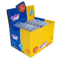 VERTEX Kindiart 12 Pcs Twistable Crayons Set Non-Toxic No Mess Color Sticks Kids