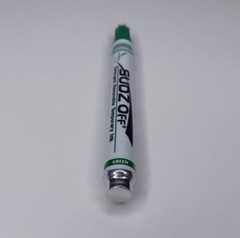 Dykem Sudz Off GREEN Detergent Removable Temporary Ink Marking Pen Marker