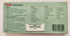 Vintage Pentel Oil Pastels 16 Colors Regular Size PHN-16 NOS ~ Free Ship