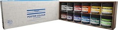 Nicker Poster Color 12 colors 40ml PC40ML12N Watercolor paint