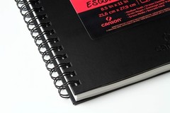 Cuaderno De Dibujo Duro 8.5 X 11 Pulgadas 100 Hojas Papel Texturizado