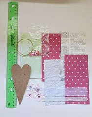 DIY Collage Hearts Snail Mail Club Kit for *JULY* Only. Stationery♡Paper Crafts♡
