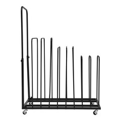 Art Canvas Storage Rack with Wheels Rolling Art Canvas Organizer for Art Studio