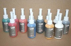 12 Metal Head Paint Marker 2 Oz Red White Blue Green Yellow Orange Silver Black